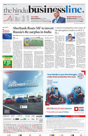 Cover of BusinessLine (Chennai)