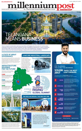 Cover of Millennium Post (Kolkata)