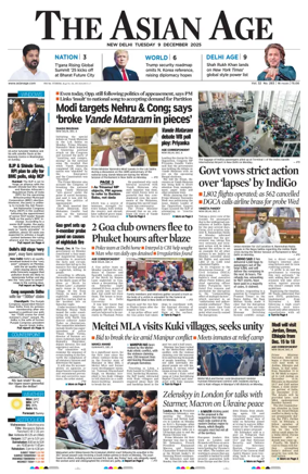 Cover of The Asian Age