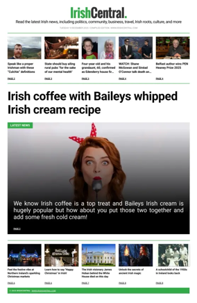 Cover of Irish Central