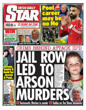Cover of Irish Daily Star