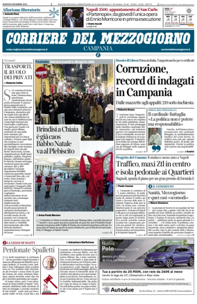 Cover of Corriere del Mezzogiorno (Campania)