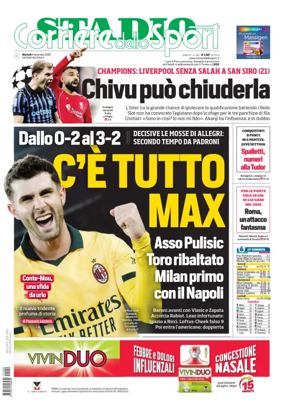Cover of Corriere dello Sport Stadio (Nazionale)