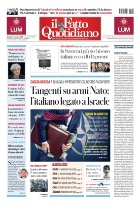 Cover of Il Fatto Quotidiano