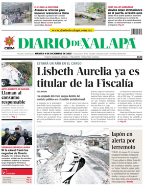 Cover of Diario de Xalapa