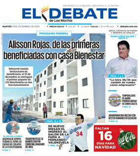 Cover of El Debate de Los Mochis