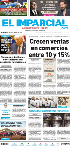 Cover of El Imparcial