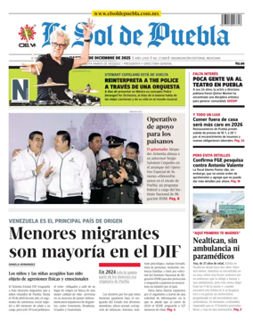 Cover of El Sol de Puebla