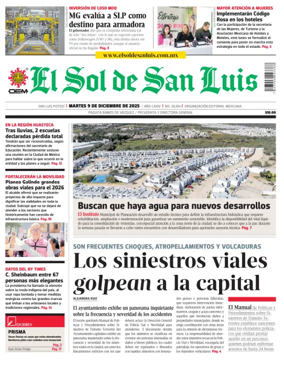Cover of El Sol de San Luis Potosi