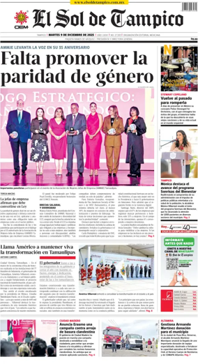 Cover of El Sol de Tampico