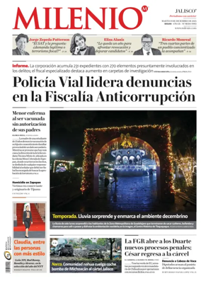 Cover of Milenio Jalisco