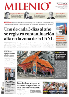 Cover of Milenio Monterrey