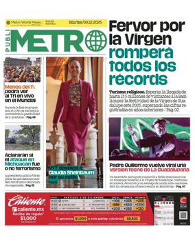 Cover of Publimetro Guadalajara