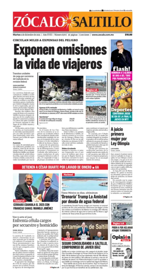 Cover of Zócalo Saltillo