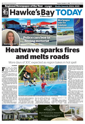 Cover of Hawke's Bay Today