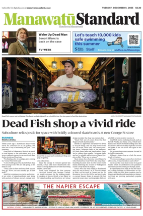 Cover of Manawatu Standard