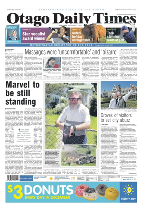 Cover of Otago Daily Times