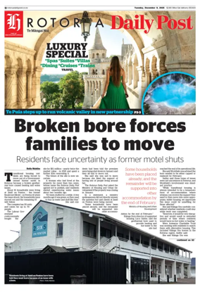 Cover of Rotorua Daily Post