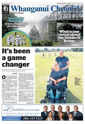 Cover of Wanganui Chronicle