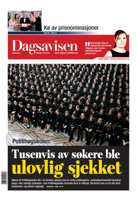 Cover of Dagsavisen