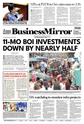 Cover of BusinessMirror