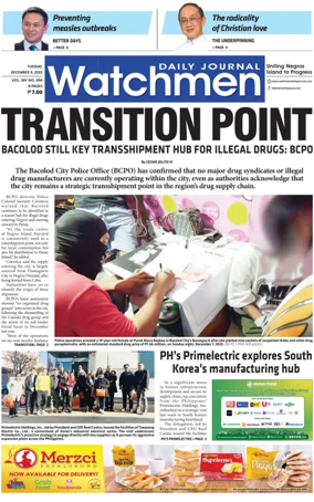 Cover of Watchmen Daily Journal