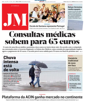 Cover of Jornal Madeira