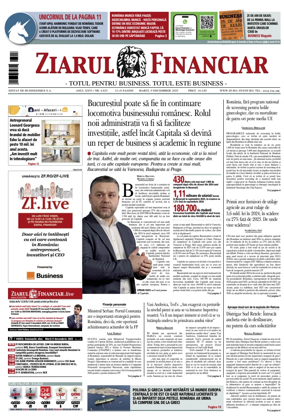 Cover of Ziarul Financiar
