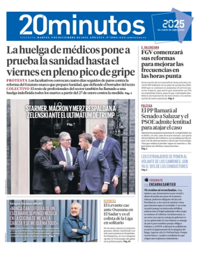 Cover of 20 Minutos Valencia