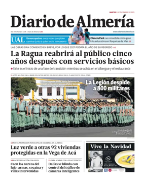 Cover of Diario de Almeria