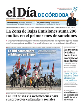 Cover of El Dia de Cordoba