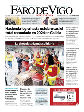 Cover of Faro de Vigo (Pontevedra)