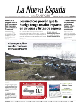 Cover of La Nueva España (Cuencas)