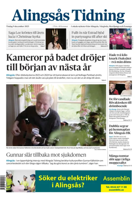 Cover of Alingsås Tidning