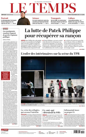 Cover of Le Temps