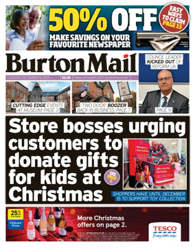 Cover of Burton Mail