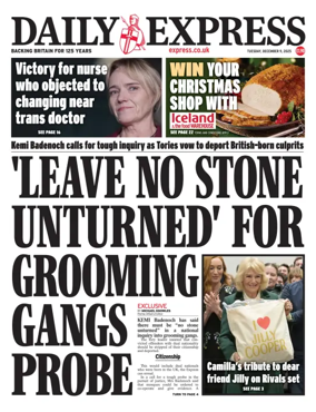 Cover of Daily Express