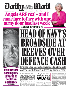 Cover of Daily Mail