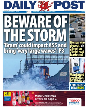 Cover of Daily Post (North Wales)