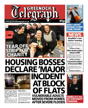 Cover of Greenock Telegraph