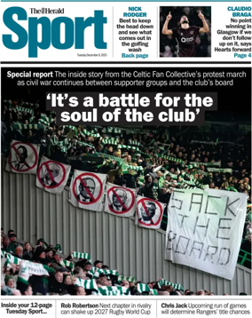 Cover of Herald Sport