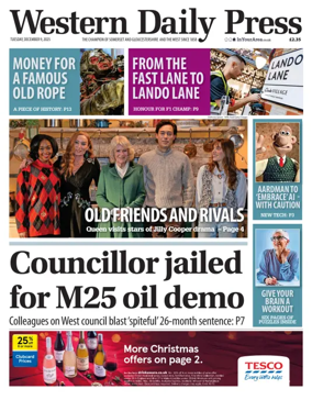 Cover of Western Daily Press