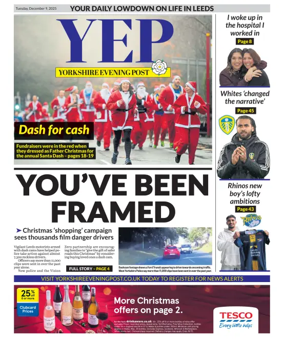 Cover of Yorkshire Evening Post
