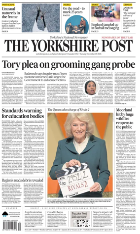 Cover of Yorkshire Post