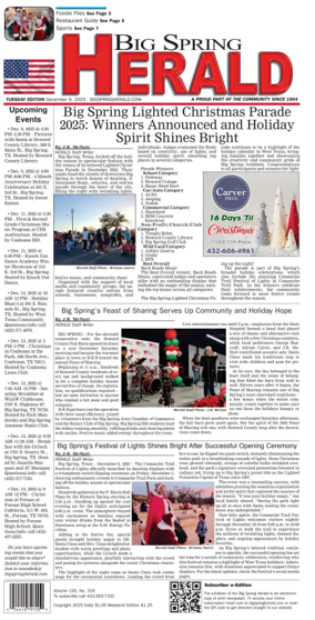 Cover of Big Spring Herald