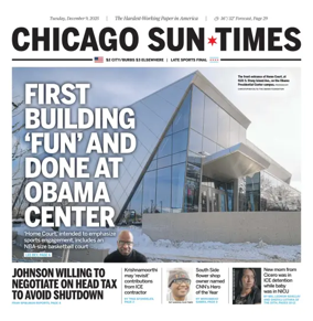 Cover of Chicago Sun-Times