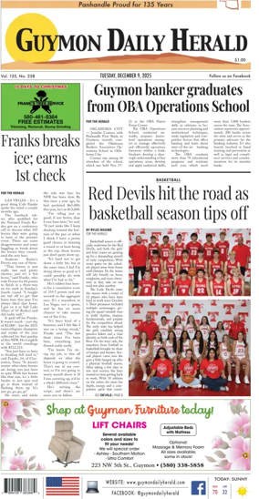 Cover of Guymon Daily Herald