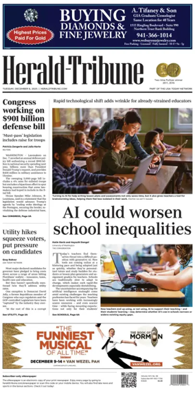 Cover of Herald-Tribune