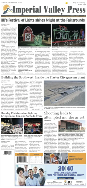 Cover of Imperial Valley Press