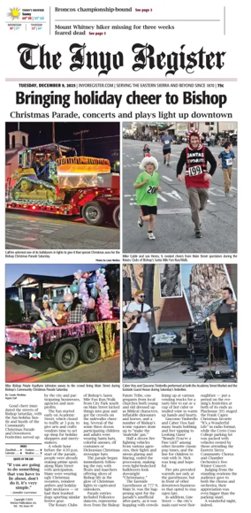 Cover of Inyo Register